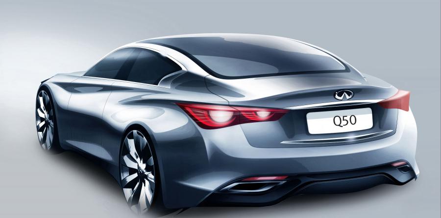  Infiniti Q50 2013 года  (EU) (фото 2 из 14)